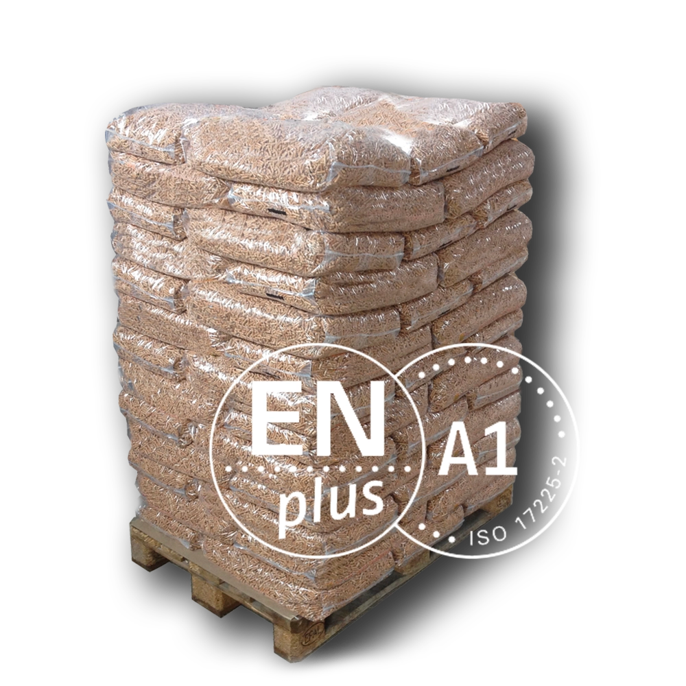Holzpellets ENplus A1 - Eine Palette (1050kg)